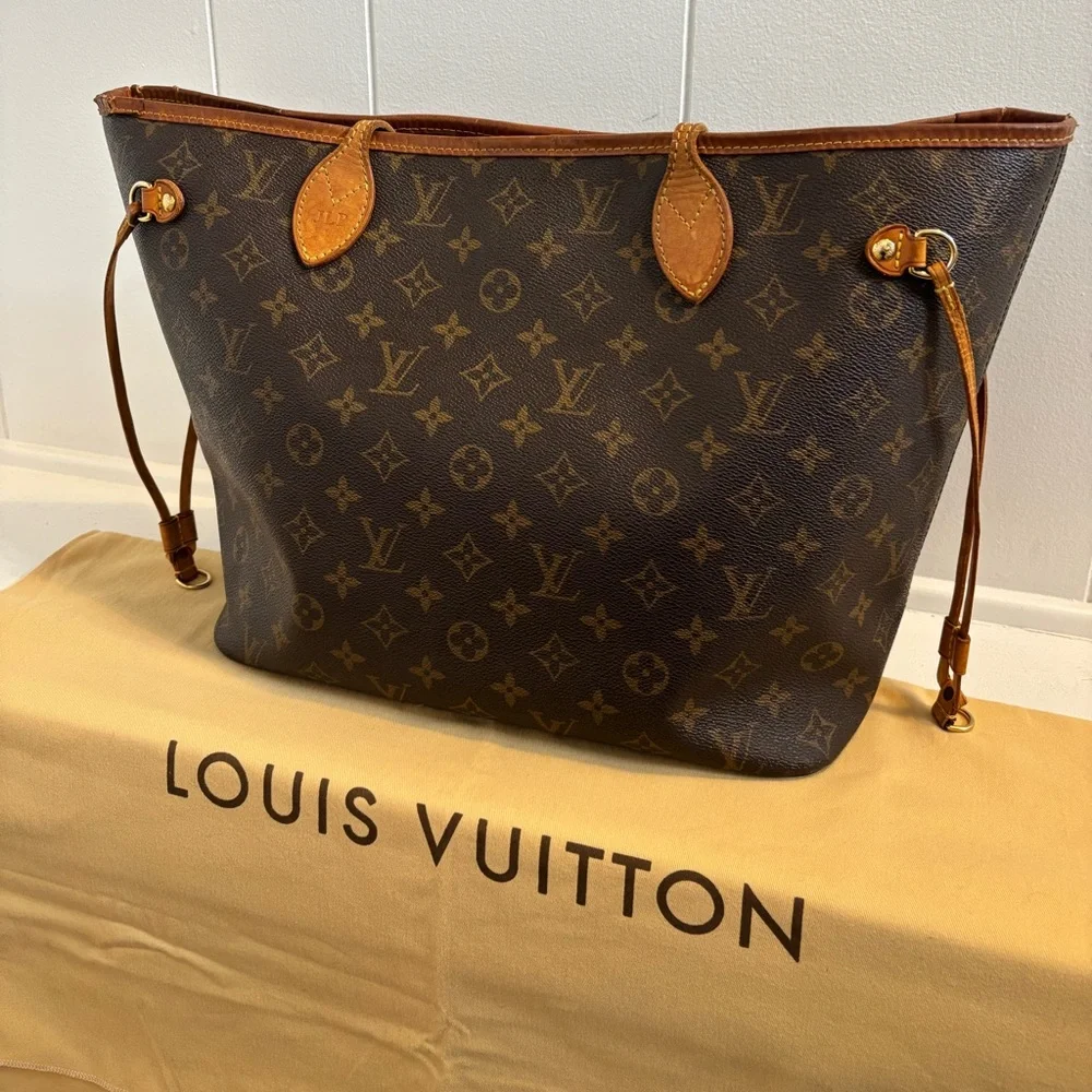 Louis Vuitton monogram canvas Neverfull bag - Picture 1 of 12
